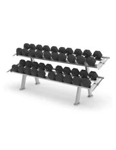 Ratelier pour haltères 2,40 m - Laroq - Tannac-Home-musculation-Pas cher