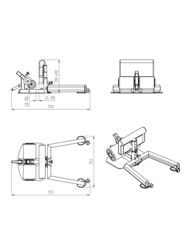Série de performances Primal Sissy Squat commercial 