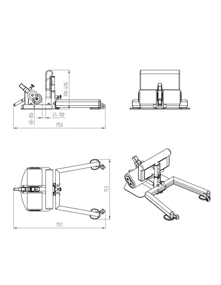 Série de performances Primal Sissy Squat commercial 