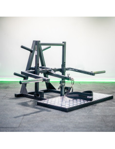 Machine à squats avec ceinture de la série Primal Pro  2