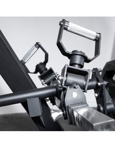 Primal Pro Series Rameur T-Bar incliné avec poignée réglable 