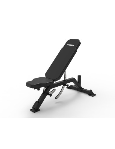 Banc de musculation Primal Pro Series sans écart avec support pour les jambes 