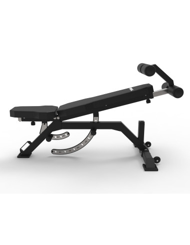 Banc de musculation Primal Pro Series sans écart avec support pour les jambes 