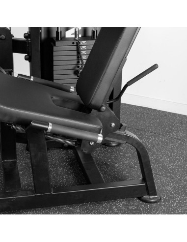 Série Primal Performance 125 kg à sélection par broche - Extension de jambes/Leg Curl assis 