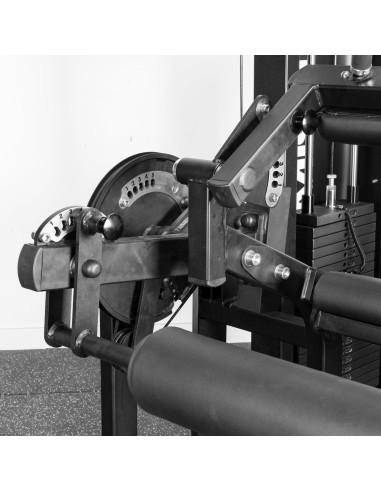 Série Primal Performance 125 kg à sélection par broche - Extension de jambes/Leg Curl assis 