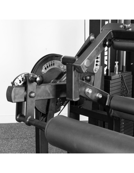 Série Primal Performance 125 kg à sélection par broche - Extension de jambes/Leg Curl assis 