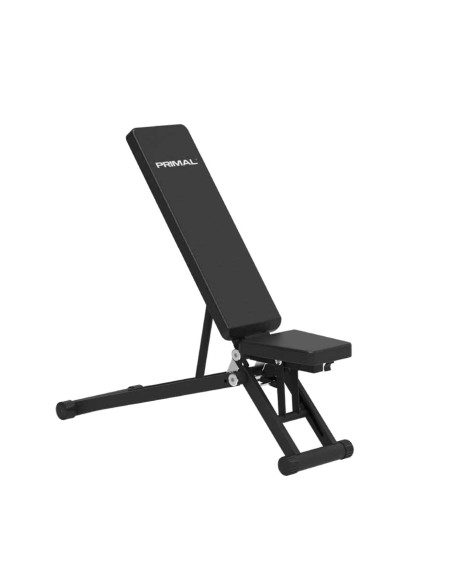 Banc réglable pliable à plat de la série Primal Personal. 