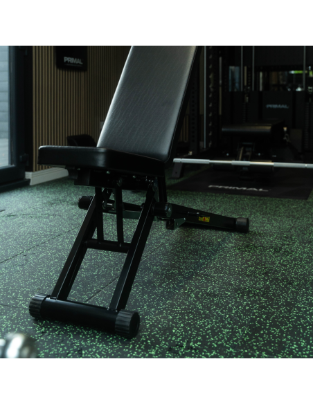Banc de musculation réglable pliable de la série Primal Personal 