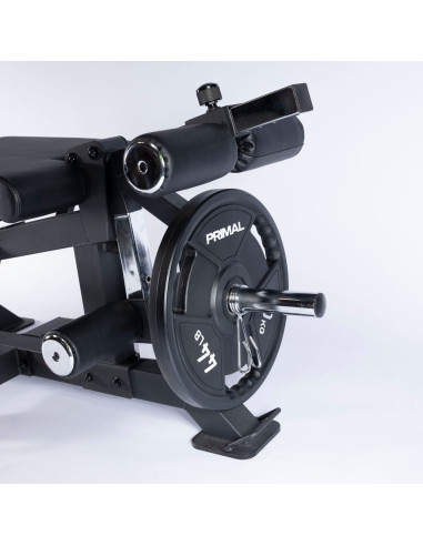 Série Pro Primal Extension des Jambes avec Charge par Plaques & Curl des Jambes en Position Couchée 