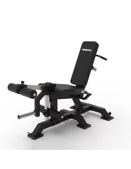 Série Pro Primal Extension des Jambes avec Charge par Plaques & Curl des Jambes en Position Couchée 