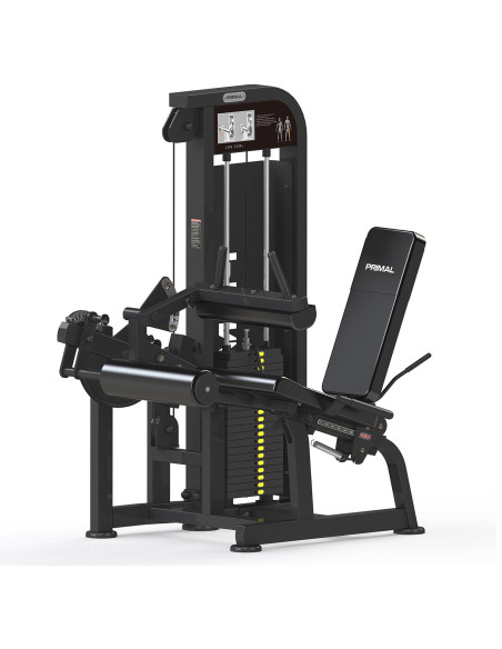 Série Primal Performance 125 kg à sélection par broche - Curl ischio-jambiers assis 