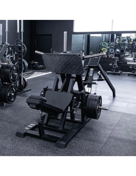 Série Primal Performance Presse à jambes inclinée ISO à chargement de plaques. 