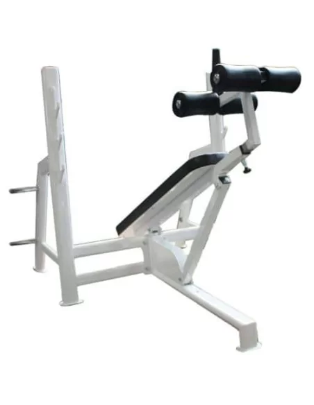 Développés déclinés olympique avec cale pied LAROQ Tannac-Home-musculation-Pas cher