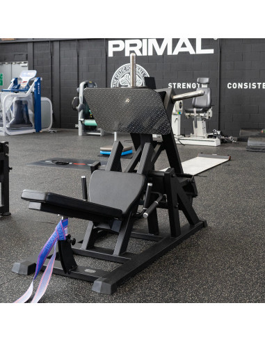 Série Primal Performance Presse à jambes inclinée ISO à chargement de plaques. 