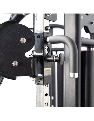 Série Primal Performance 125kg à sélection par broche - Poulie double réglable (2 piles de 125kg) 