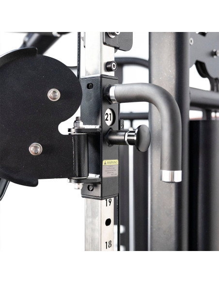 Série Primal Performance 125kg à sélection par broche - Poulie double réglable (2 piles de 125kg) 