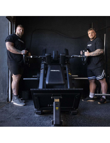 Série Primal Performance Hack Squat Incliné 
