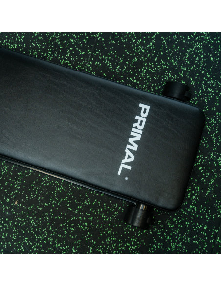Banc ajustable pliable plat de la série Primal Personal. 
