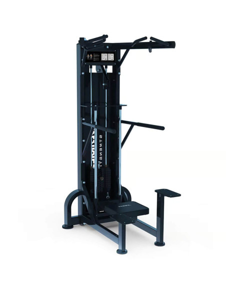 Série Primal Performance 125kg à sélection par goupille - Double assistance pour tractions/dips. 