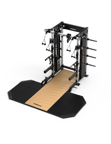 Série Primal Performance V2 Rack Modulaire - Demi-Rack avec Poids et Plateforme 