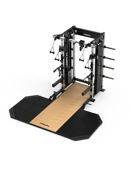 Série Primal Performance V2 Rack Modulaire - Demi-Rack avec Poids et Plateforme 