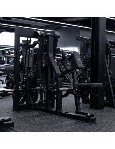 Série de performance Primal avec poignée pivotante pour rameur à charge guidée. 