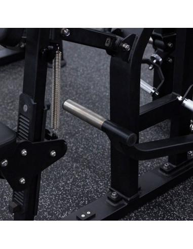 Série de performance Primal avec poignée pivotante pour rameur à charge guidée. 