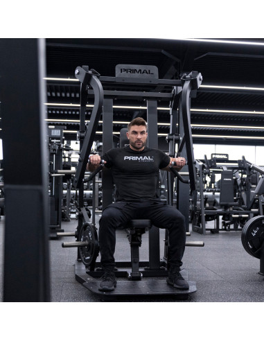Série Primal Performance : Presse à poitrine réglable avec plaques. 