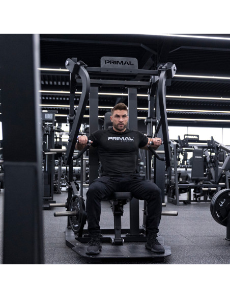 Série Primal Performance : Presse à poitrine réglable avec plaques. 