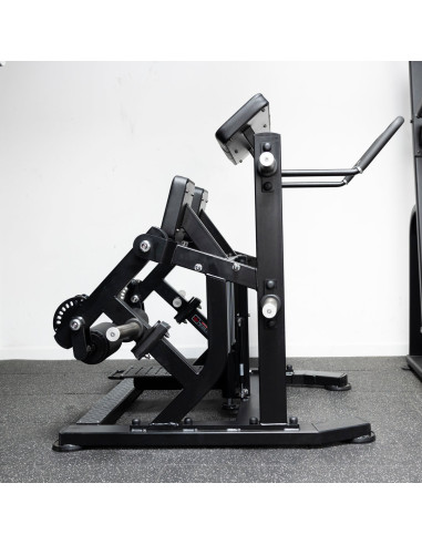 Série Primal Performance, machine à charger des poids pour curl ischio-jambiers debout ISO. 