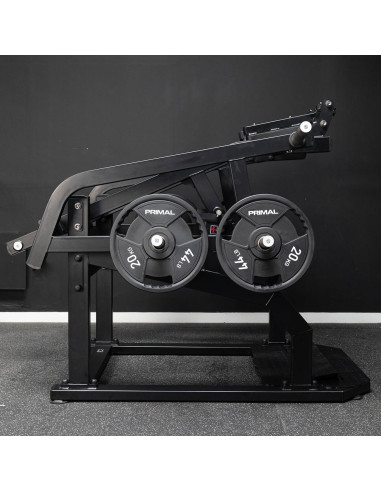 Série Primal Performance avec chargement de plaques pour squat de puissance ISO 