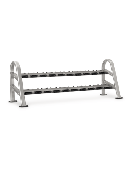 Instinct® Dumbbell Rack 10-Pair/2 Tier 
