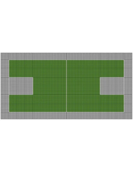 Revêtement de sol sportif Bergo® pour terrain de basket 5X5 .