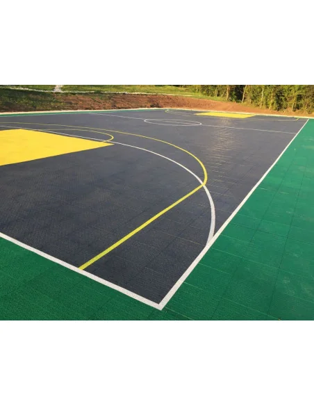 Revêtement de sol sportif Bergo® pour terrain de basket 5X5 .