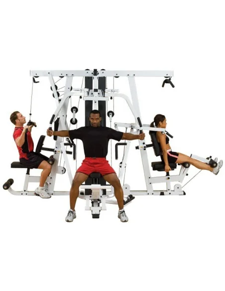 Appareil de musculation multifonctions Body Solid Gym 3 x 95 kg [Taille 328,8x235,5x210,8 cm]