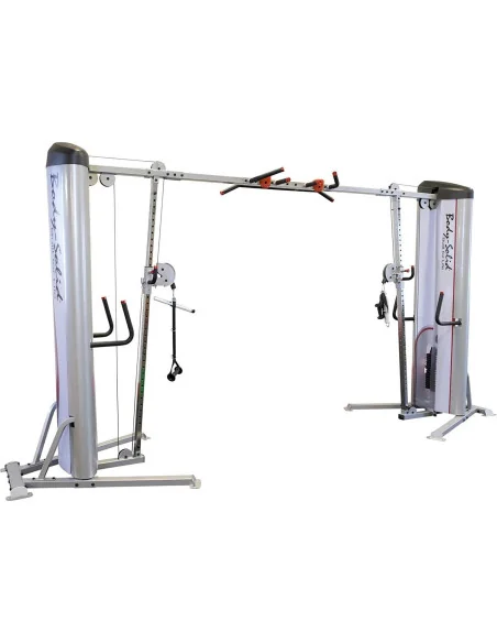 Appareil de musculation câble croisé ProClubLine Series II Pile de poids 2 x 95 kg [Taille 486x146,3x251,5 cm]