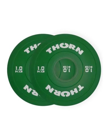 Fractional 2 x 1kg plates set