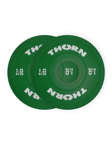 Fractional 2 x 1kg plates set