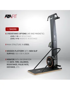 Skierg Azafit PRO   avec Plateaux