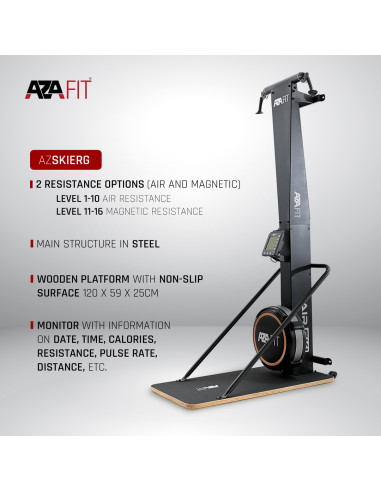 Skierg Pro AZAFIT avec Plateaux