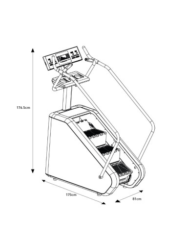 Primal Performance Series Stair Climber
PRIMAL  STRENGHT EQUIPMENTClimber/Grimpeur 