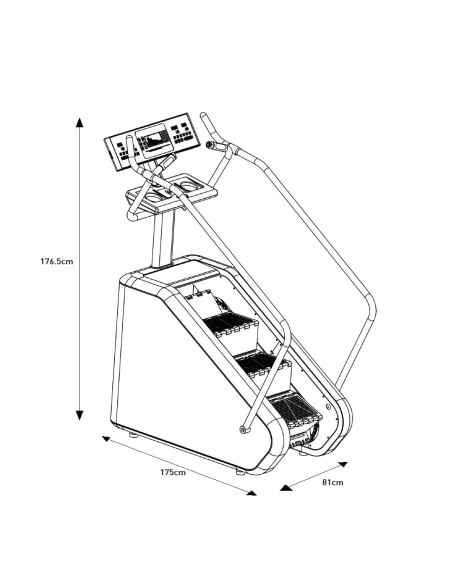 Primal Performance Series Stair Climber
PRIMAL  STRENGHT EQUIPMENTClimber/Grimpeur 