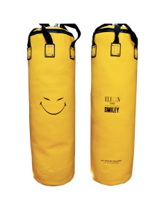 Sac de frappe ELION Paris X SMILEY® 50th Anniversary Edition Limitée 1m30 - 45kg - Cuir Jaune 