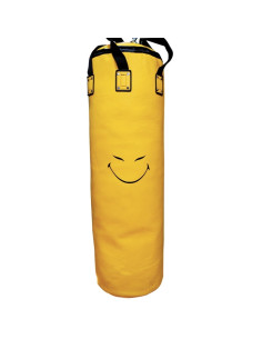 Sac de frappe ELION Paris X SMILEY® 50th Anniversary Edition Limitée 1m30 - 45kg - Cuir Jaune  2