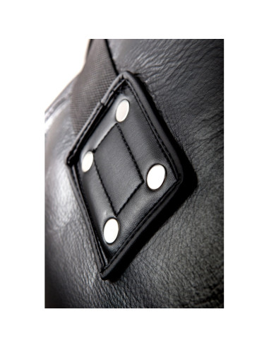 Sac de frappe ELION Cuir Collection Paris - 1m35 - 45kg - Noir 