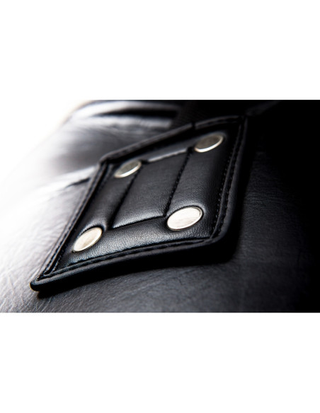 Sac de frappe ELION Cuir Collection Paris - 1m35 - 45kg - Noir 