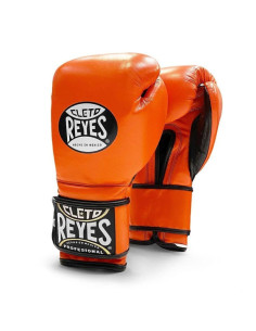 Gants de Boxe d'entrainement REYES Pro Sparring   - Orange 