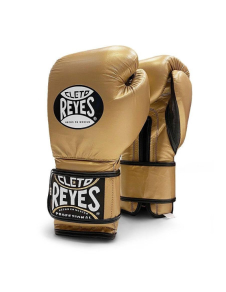 Gants de Boxe d'entrainement REYES Pro Sparring  - GOLD 