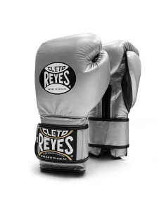 Gants de Boxe d'entrainement REYES Pro Sparring   - ARGENT 