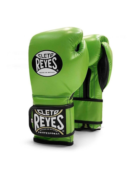 Gants de Boxe d'entrainement REYES Pro Sparring  Citrus green 